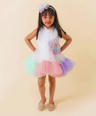 Hazel Unicorn Colour Dress 1