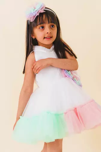 Hazel Unicorn Colour Dress