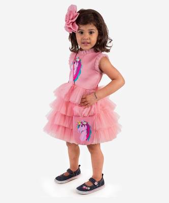 Unicorn Peach Dress 3
