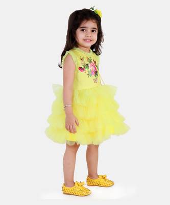 Floral Yellow Dress 2