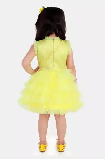 Floral Yellow Dress