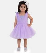 Purple Ruffaello Dress