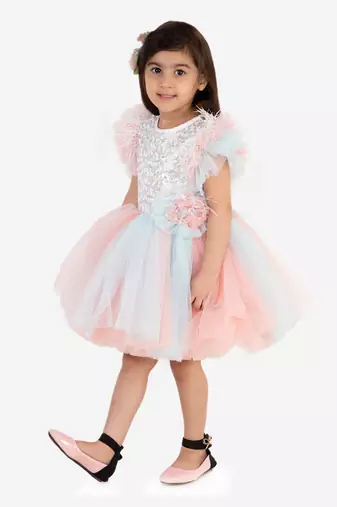 Peach Camila Dress