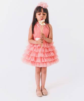 Stella Peach Dress 2