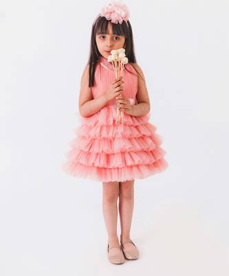 Stella Peach Dress 3