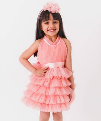 Stella Peach Dress 4