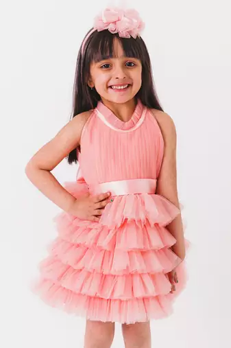 Stella Peach Dress