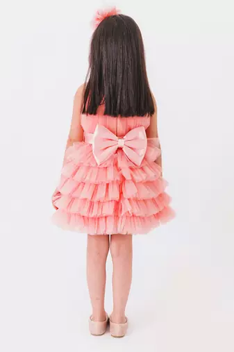 Stella Peach Dress