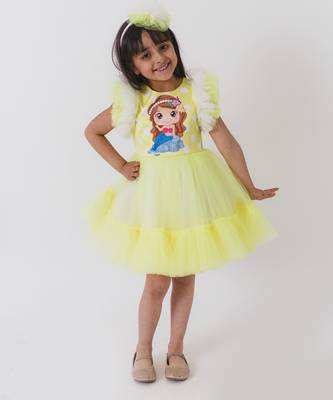 Mermaid Yellow Dress 2
