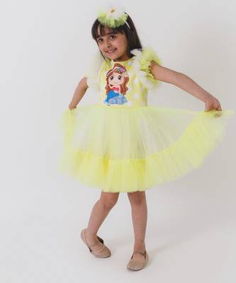 Mermaid Yellow Dress 3