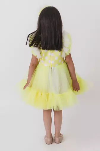 Mermaid Yellow Dress