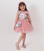 Pink Zoe Floral Dress