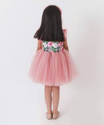 Pink Zoe Floral Dress 4