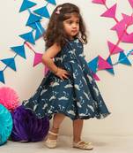 Indigo Blue Frock