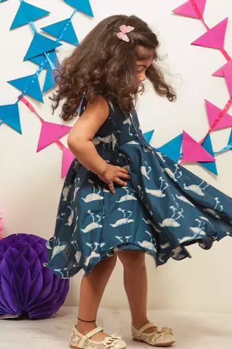 Indigo Blue Frock