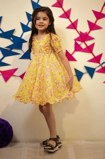 Yellow Marigold Dress