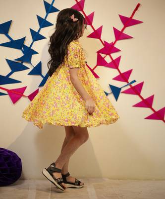 Yellow Marigold Dress 3
