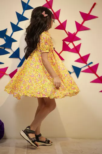 Yellow Marigold Dress