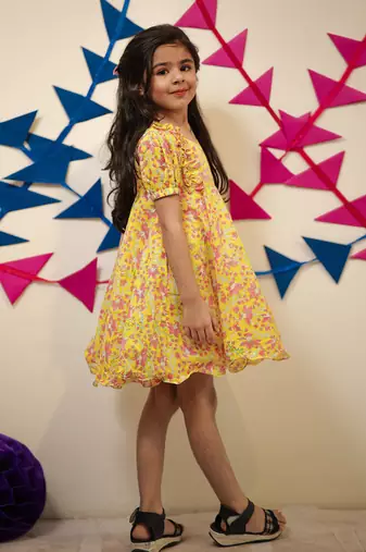 Yellow Marigold Dress