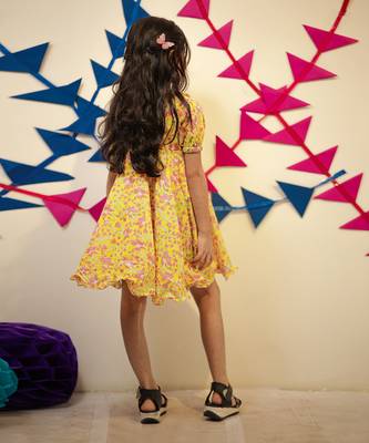 Yellow Marigold Dress 5