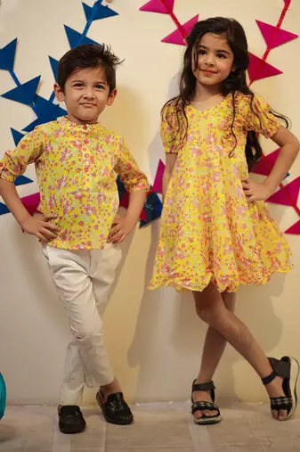 Yellow Marigold Dress