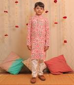 Pink Kamal Kurta Pyjama
