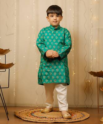 Green Kurta Set 2