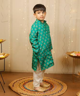 Green Kurta Set 4