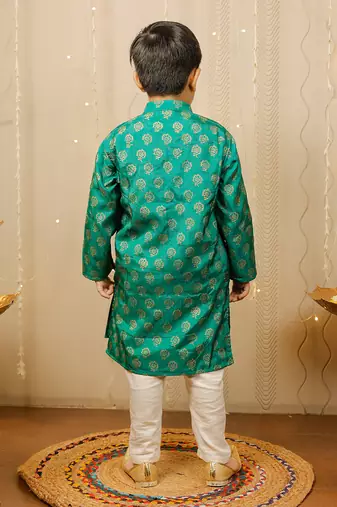 Green Kurta Set