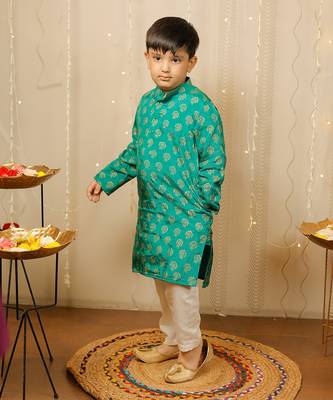Green Kurta Set 6