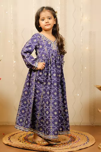 Blue Long Dress