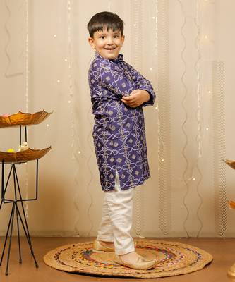 Blue Kurta Set 3