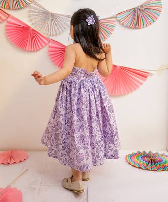Purple Twinkle Frock 2