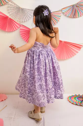 Purple Twinkle Frock