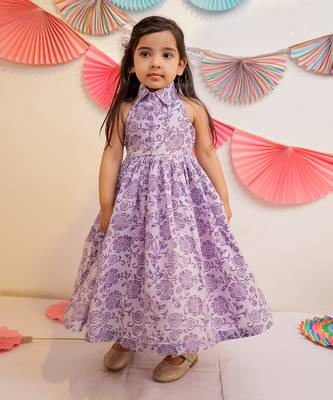 Purple Twinkle Frock 4