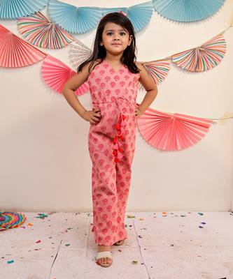 Pink Pretty Rose Playsuit 1