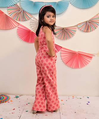 Pink Pretty Rose Playsuit 2