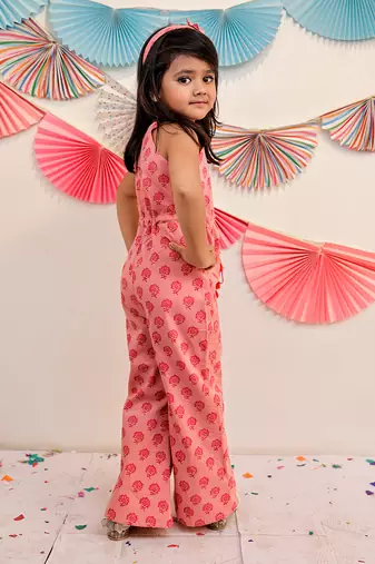 Pink Pretty Rose Playsuit