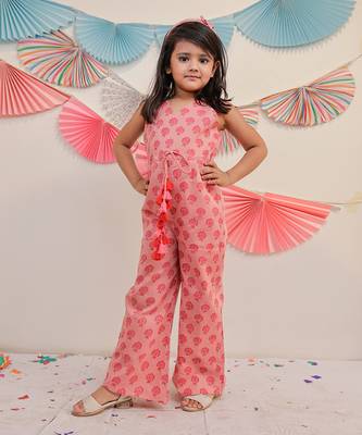 Pink Pretty Rose Playsuit 3