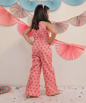 Pink Pretty Rose Playsuit 4