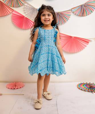 Cloudy Sky Tassel Dress 1