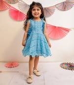 Cloudy Sky Tassel Dress