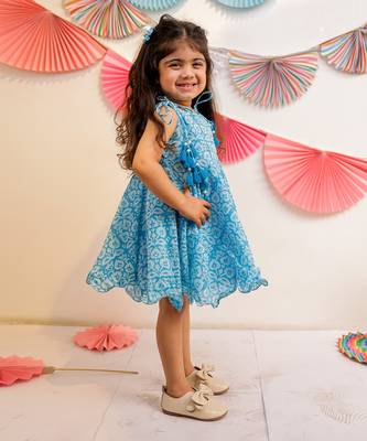 Cloudy Sky Tassel Dress 2