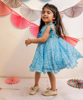 Cloudy Sky Tassel Dress 4