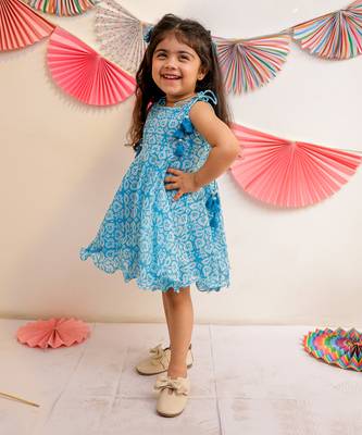 Cloudy Sky Tassel Dress 5
