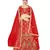 Red Silk Zari Embroidered Lehenga