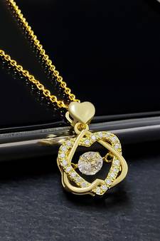 Gold pendants