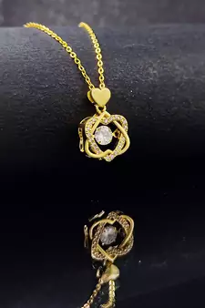 Gold pendants