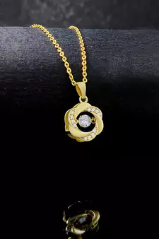 Gold pendants