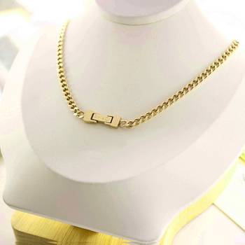 Gold na necklaces 4